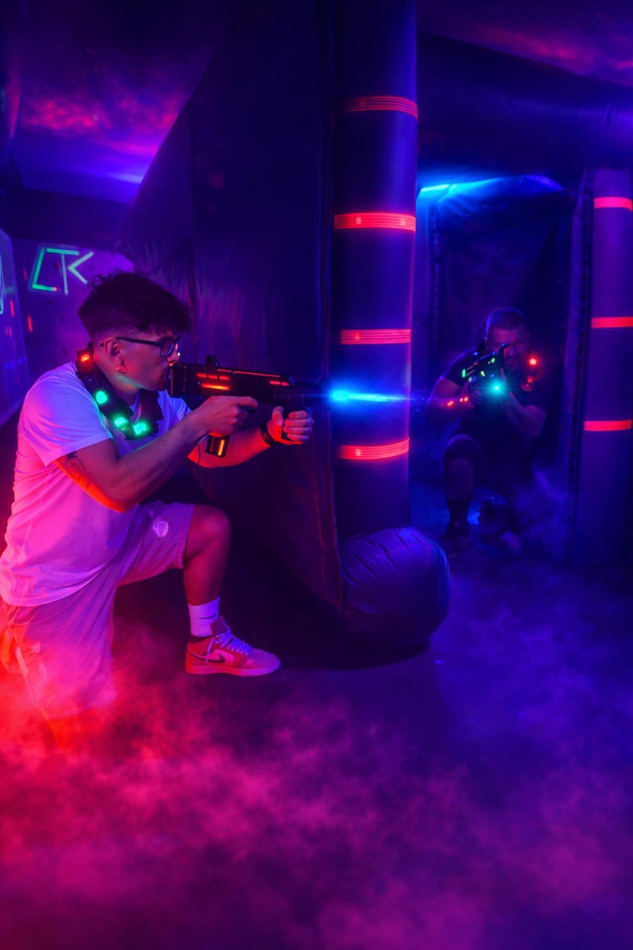 Squadra in Laser Game