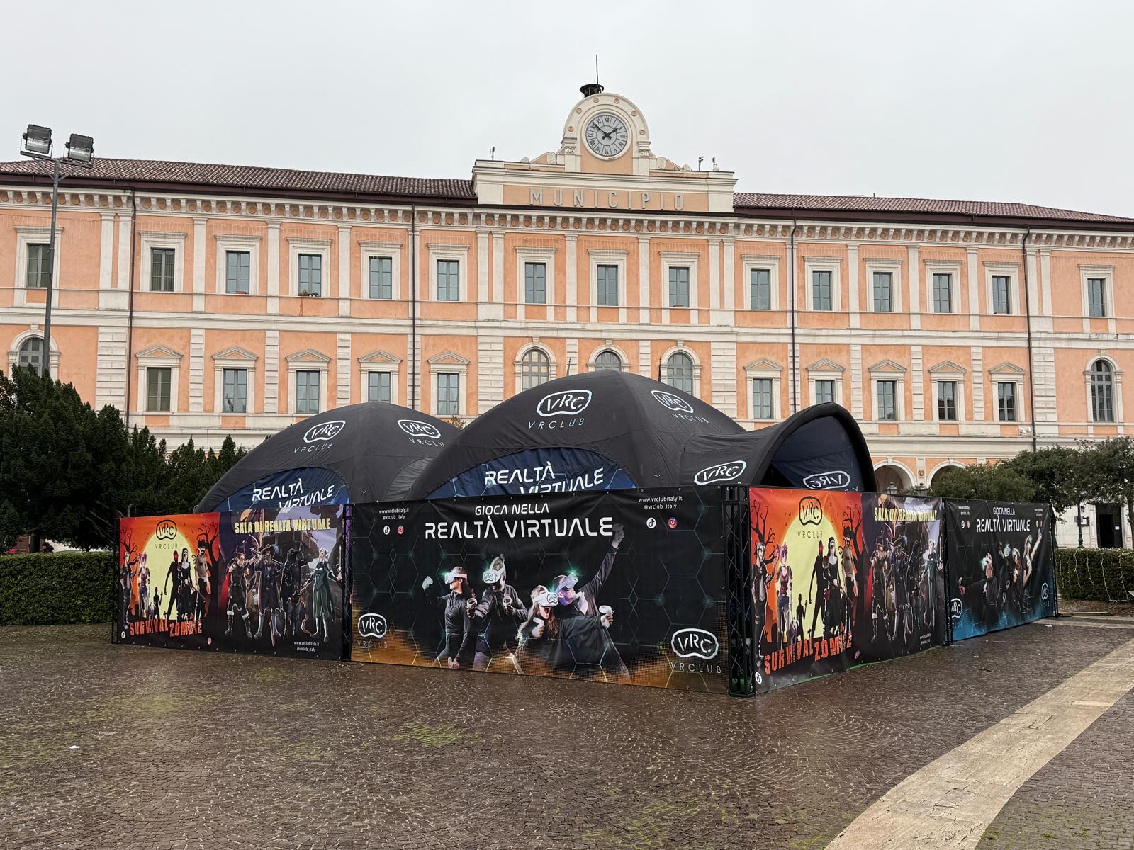 Location e area evento in piazza