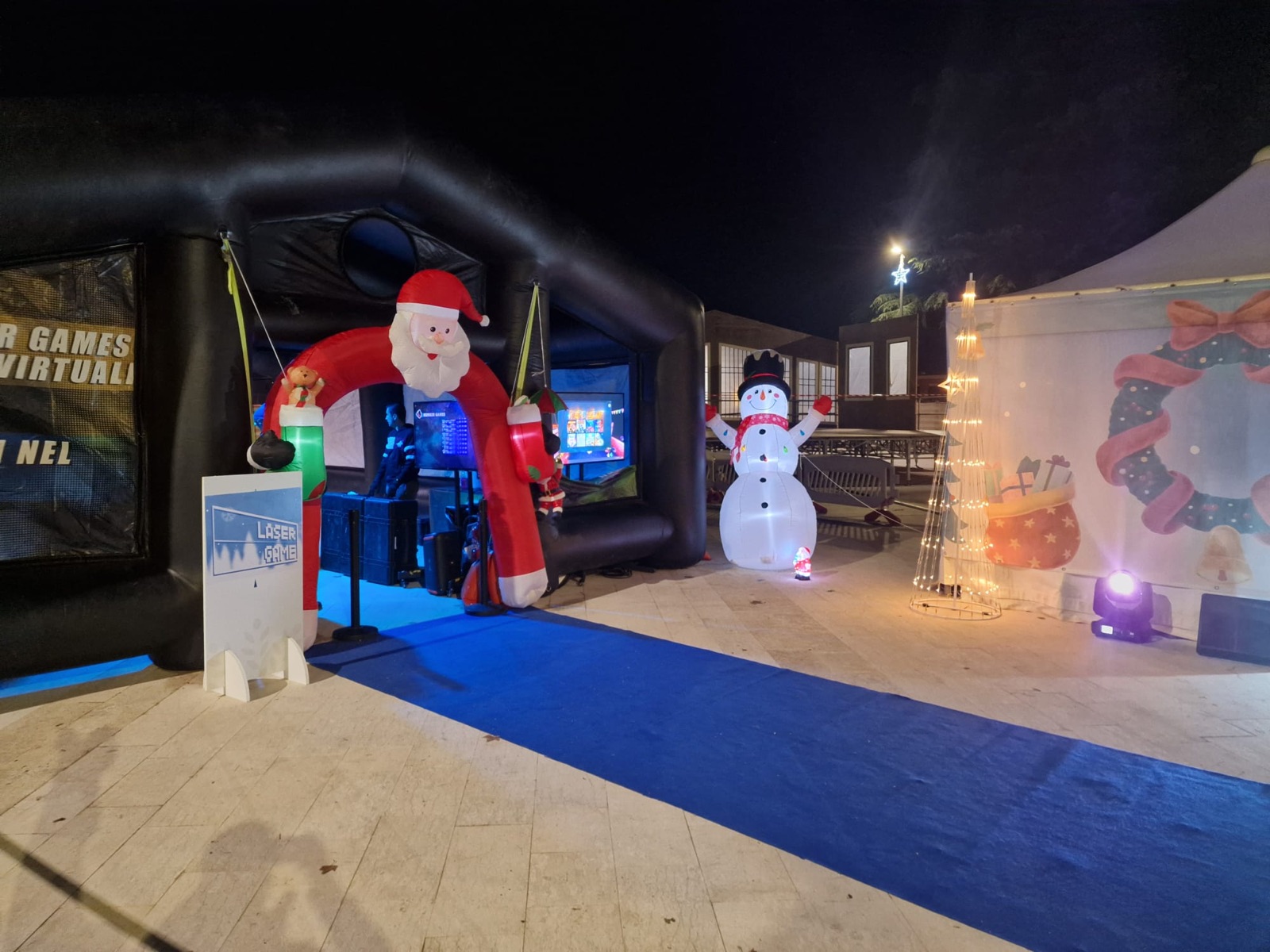 Laser Game in piazza con VRC On Tour